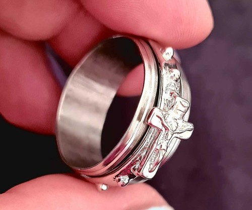 Modeschmuck ring drehbarer - modeschmuck,