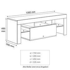 TV Schrank mit LED und