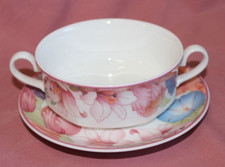 VILLEROY BOCH VB Gallo Corolla Suppentasse Ø12,5 H5 +Untere 16,8 Ø 72045 + 72052