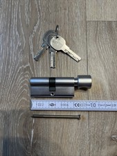 Lock Knaufzylinder 30/30 Zylinderschloss mit 3 Schlüsseln