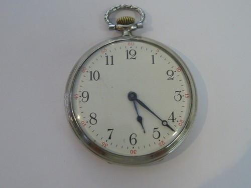 Alte taschenuhr stahl - alte,