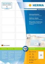Adressetiketten Premium A4