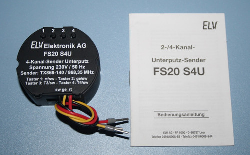 Elv fs20 s4u kanal - elv,