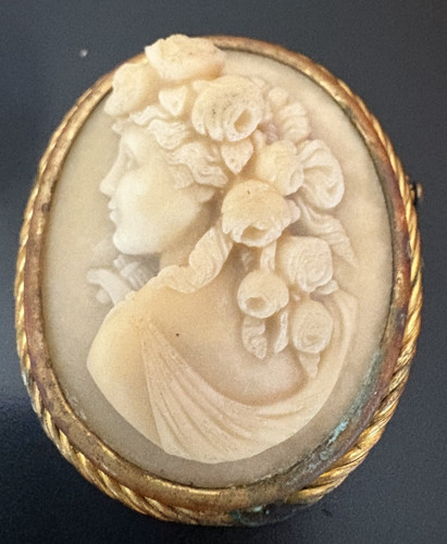 Antikschmuck brosche kamee - antikschmuck,
