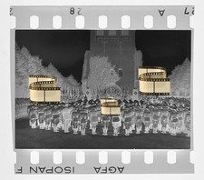 Original Negativ 4x3,5cm - Lübeck Schleswig-Holstein - Soldaten Trauerfeier ….