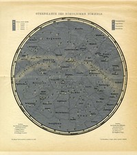 Sternenkarte Fixsterne Nord