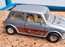 Modellauto Welly Mini Cooper Nr 9045, silber  1:34  diecast ohne ovp