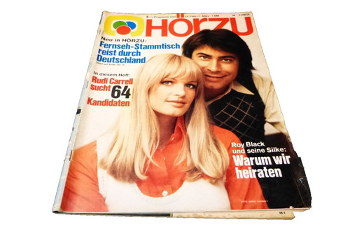 Hörzu 1974 roy black - hörzu, black,ekel