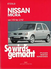 Nissan Micra -2002 Reparaturanleitung So wirds gemacht/Etzold Reparatur-Handbuch