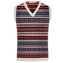 Herren Fairisle Pullover