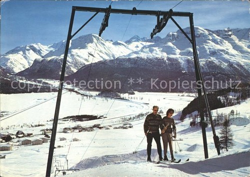 Samedan schlepplift - samedan,