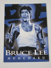 UK Postkarte:  Bruce Lee - Nunchaku