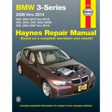 BMW 3-Series 3er 2006-2014 E90 E91 E92 E93 F30 F31 F34 Werkstatthandbuch Haynes
