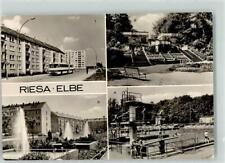 39391367 - 8400 Riesa Karl Marx-Staedter-Strasse Stadtpark Freitreppe Schwimmbad