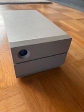 LaCie 2big Dock 8TB Externe Festplatte - Silber mit 2x Ironwolf 8T Festplatten
