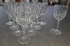 11 x Wodkagläser Gläser geschliffen Glas Höhe: 10 cm Schnapsglas Vintage Likör