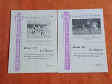 2 Programme DDR-OL Wismut Aue-BFC Dynamo   1983/84 und 1984/85