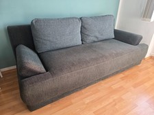 Schlafsofa Regine mit Bettkasten, Federkern, Dauerschläfer-Qualität