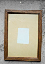 Bilderrahmen, Holz, Braun, mit