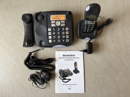Silvercrest komforttelefon mit - silvercrest,