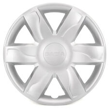 1x ORIGINAL Dacia Radkappe Radblende 15 Zoll Silber LOGAN SANDERO 8200789771
