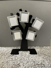 Deko Bilderrahmen Baum aus Metall – für 5 Fotos – modern & stilvoll