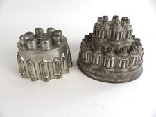 2 x alte Backformen Schoko Eis