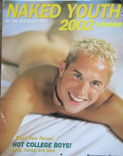GAY VINTAGE - BILDBAND / KALENDER  "  NAKED YOUTH  2002 "