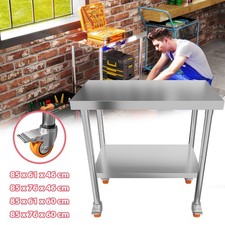 Edelstahl Arbeitstisch