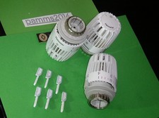 3 HEIMEIER THERMOSTATKOPF K 6000-00.500 MIT 6 BEGRENZER THERMOSTATKÖPFE VK5