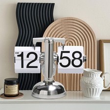 Flip Schreibtischuhr Vintage