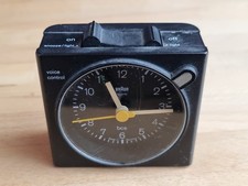 Braun Wecker Voice Control - Abstellbar mit der Stimme Aus Den 1980ern - Vintage