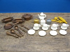 Nostalgie Geschirr Kochgeschirr Voratsdosen Küche Zubehör Playmobil PF1145
