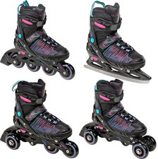 Inlineskates/Triskates/Rollschuhe/Schlittschuhe Raven Allure verstellbar-Neu!