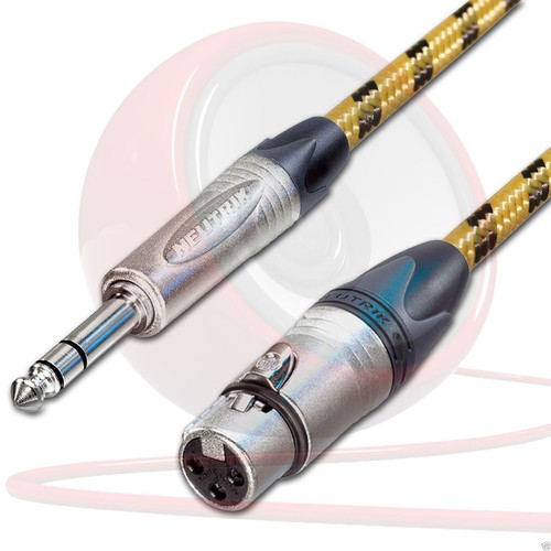 Buchse xlr auf trs - buchse,