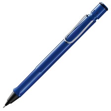 LAMY Druckbleistift Bleistift SAFARI blau feiner Strich + Radierer 0,5 mm 114