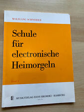 Buch Schule für elektronische Heimorgeln