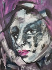 Ölbild Frau Farbe AktGemälde Modern Art Alexander Diener Natur  Unikat Wandbild 