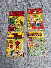 Dick & Doof Comic Nr. 110 - 136 - 139 - 185 Konvolut