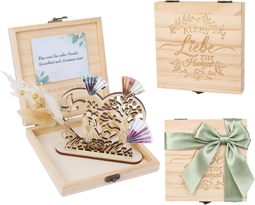 Hochzeit geldgeschenk holz mit - geldgeschenk,
