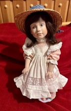 Porzellankopfpuppe Repro 40 cm Mit Porzellangliederkörper