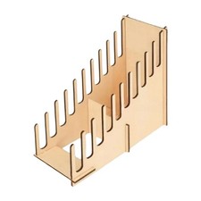 Grußkartenständer Halter Holz Postkartenhalter für Postkartenladen