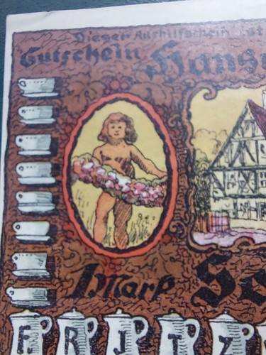 Notgeldscheine hansa - 3, hansa-