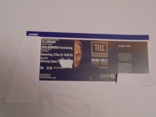 1 x Till Lindemann Sitzplatz-Ticket Nürnberg im Block 202 - Infos lesen