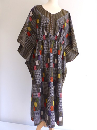 Afrikanischer kaftan baumwolle - afrikanischer,