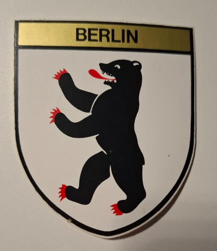 Aufkleber berlin 80er - aufkleber, "berlin",