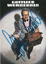 100% Original Autogramm Autograph Karte handsigniert Gottlieb Wendehals J1.64