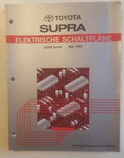 Werkstatthandbuch Schaltpläne Toyota Supra MA70 ab 86