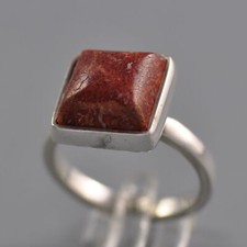 Massiver Solitär Ring echte