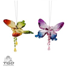 Formano Hänger Schmetterling 32cm aus Acryl mit Perlen-606129